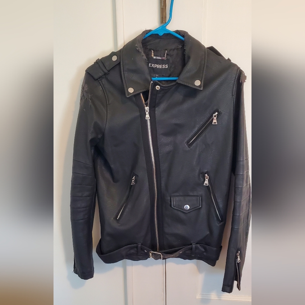 Express Pleather Jacket - Picture 11 of 14